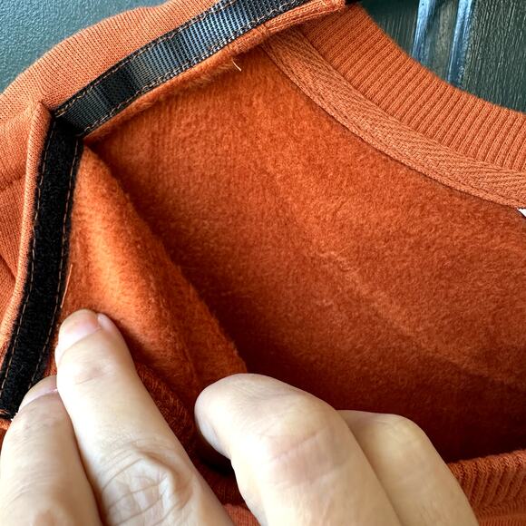 Denim & Co. Active QVC Adaptive Lush Lined Jersey Pullover Mobility Accessible - Picture 4 of 10